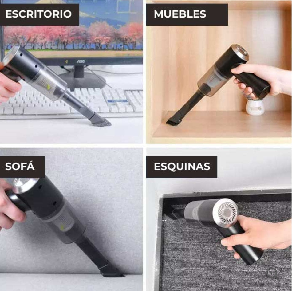 ASPIRADORA PORTÁTIL RECARGABLE