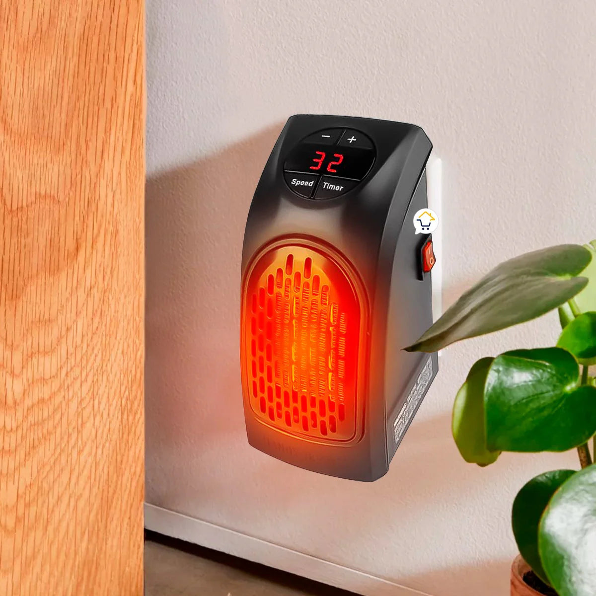 CALEFACTOR ELÉCTRICO PORTÁTIL: ADIÓS AL FRÍO