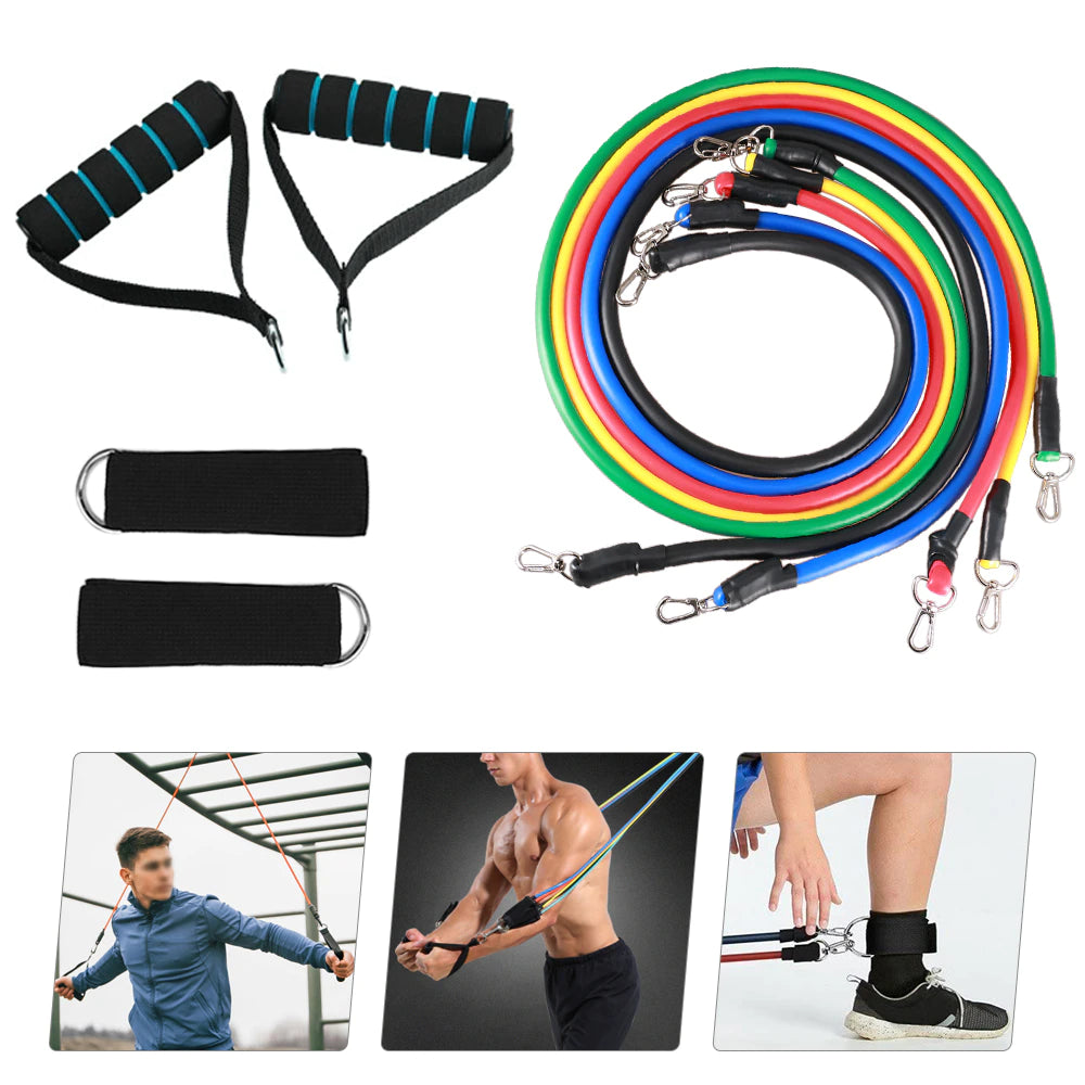BANDAS TUBULARES DE RESISTENCIA. GIMNASIO EN CASA 🌟🏋️♂️