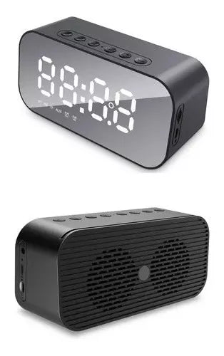 PARLANTE INHALÁMBRICO - RADIO - RELOJ DESPERTADOR 🎵🔔