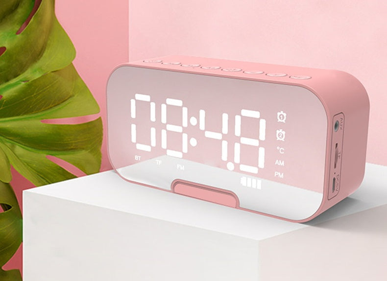 PARLANTE INHALÁMBRICO - RADIO - RELOJ DESPERTADOR 🎵🔔