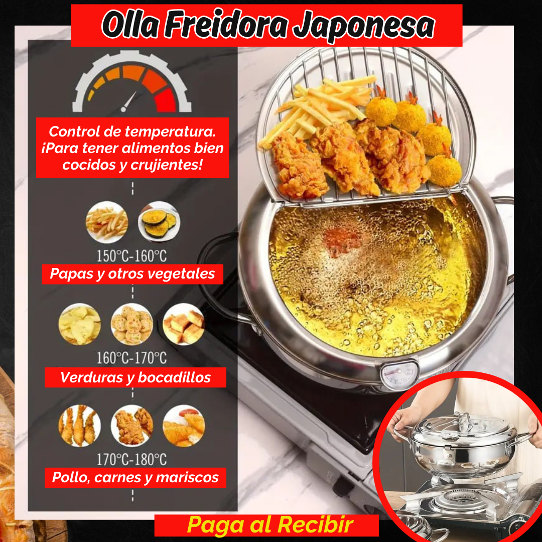 OLLA FREIDORA JAPONESA