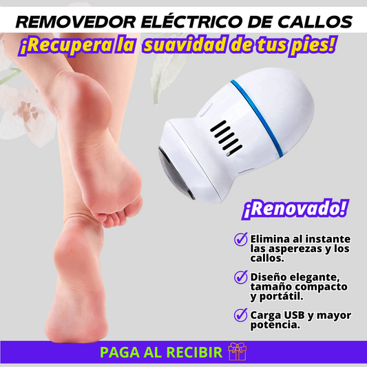 REMOVEDOR ELÉCTRICO DE CALLOS - RECUPERA LA SUAVIDAD DE TUS PIES