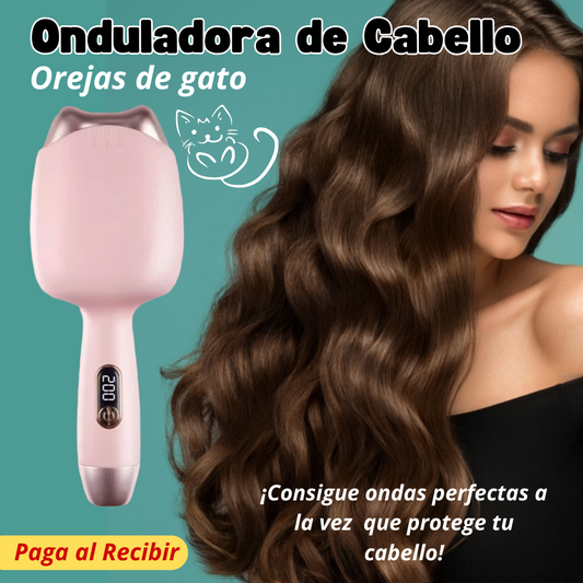 ONDULADORA DE CABELLO OREJAS DE GATO