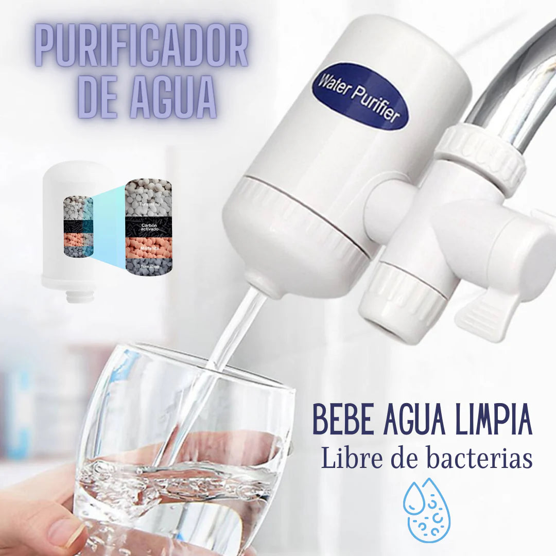 FILTRO PURIFICADOR: AGUA LIMPIA Y SEGURA EN CASA